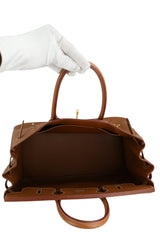 Hermes Birkin 35 Gold Veau Courchevel Gold Hardware