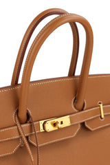 Hermes Birkin 35 Gold Veau Courchevel Gold Hardware
