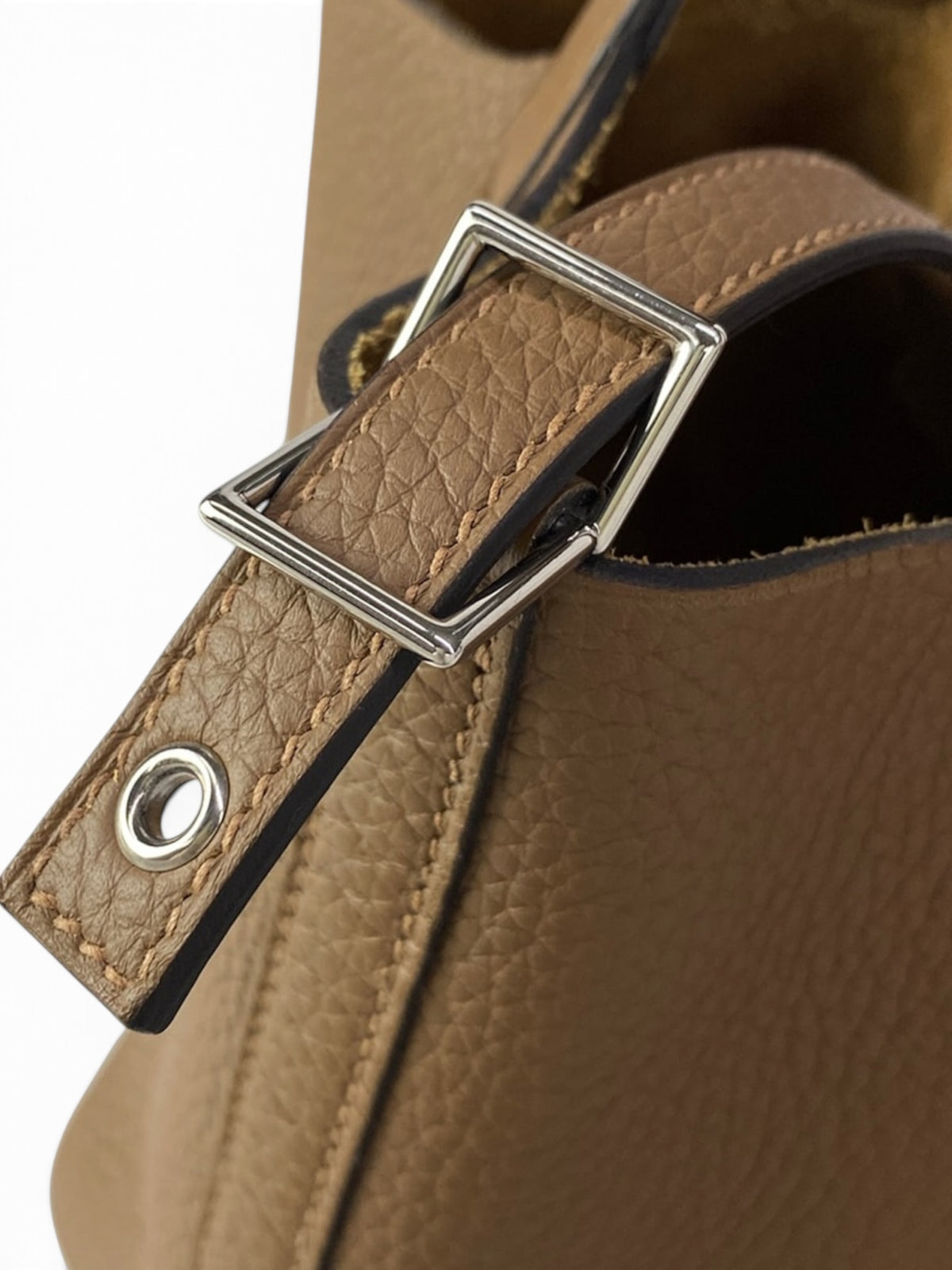 Hermès Alezan Clemence Picotin Lock PM Full Set