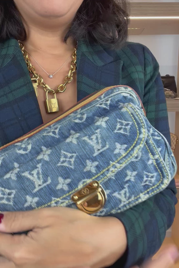 Louis Vuitton Denim Monogram Bum Bag