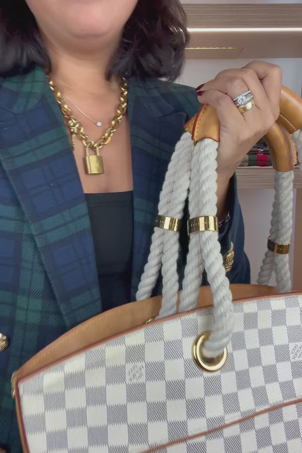Louis Vuitton Damier Azur Pampelonne GM