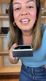 Chanel 2019 Imitation Pearl & Black Glass Earrings