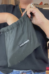 Dolce & Gabbana Pink Gold Chain Shoulder Strap