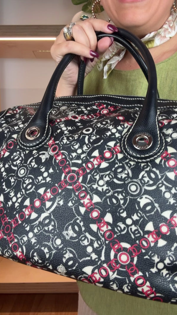 Chanel Black Coco Travel Bowler