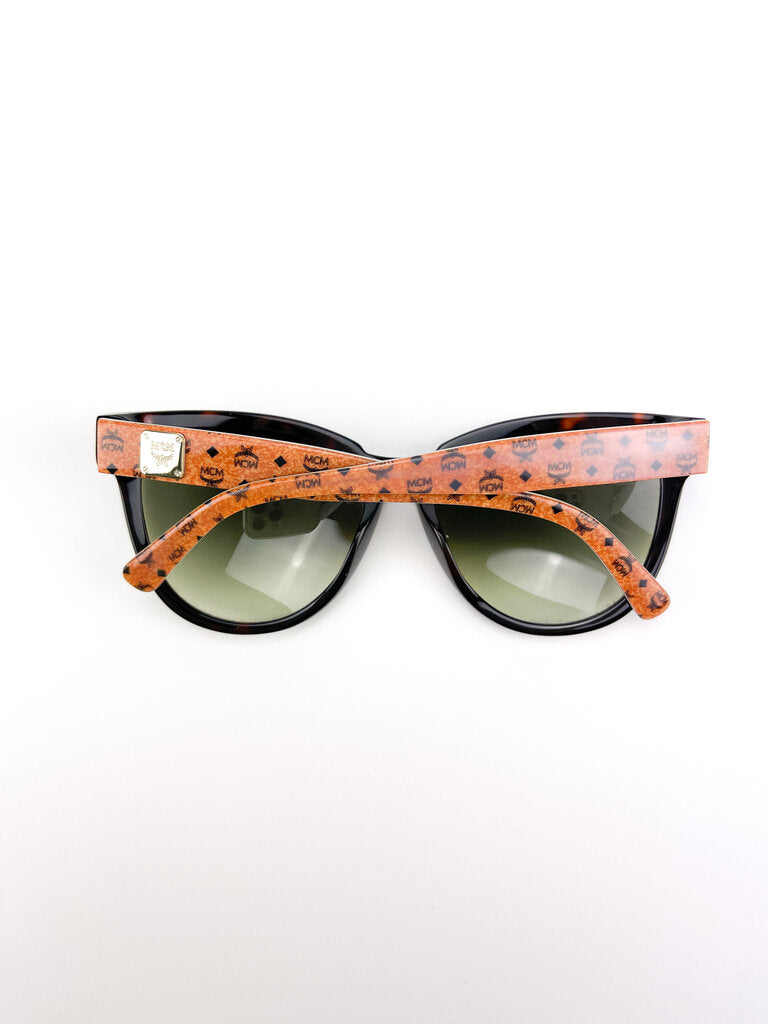 MCM Brown Unisex Cat Eye Sunglasses