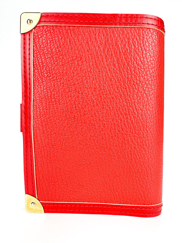 Louis Vuitton Red Leather Suhali Agenda PM