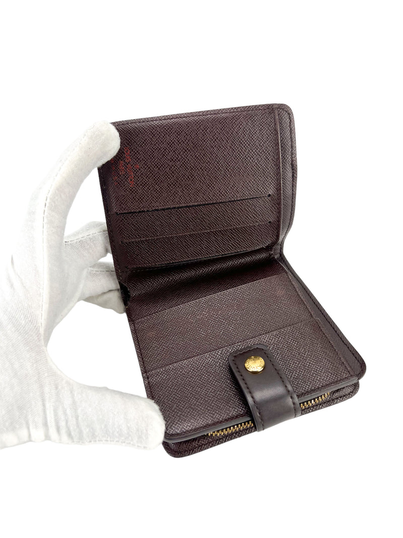 Louis Vuitton Damier Ebene Compact Wallet