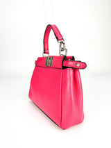 Fendi Fuschia Nappa Micro Peekaboo