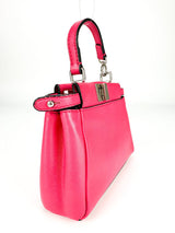 Fendi Fuschia Nappa Micro Peekaboo