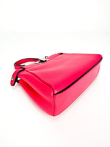 Fendi Fuschia Nappa Micro Peekaboo