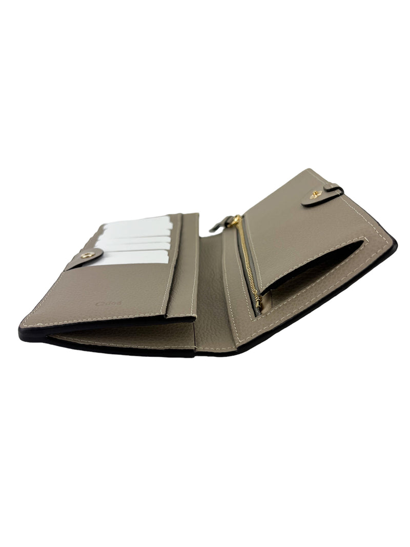Chloe Beige Darryl Long Wallet (Full Set)