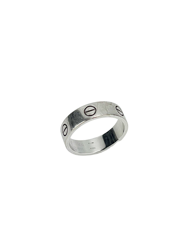 Cartier White Gold Love Ring #60 | U.S. Size 9