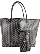 Goyard Black Saint Louis Tote GM
