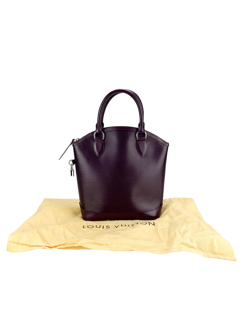 Louis Vuitton Dark Purple Epi LockIt