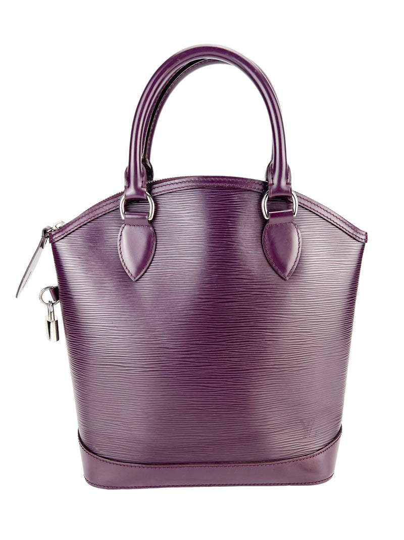 Louis Vuitton Dark Purple Epi LockIt