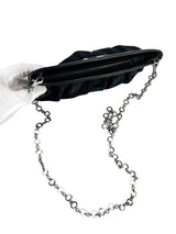 Pucci Black Silk Chain Occassion Crossbody