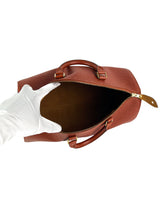 Louis Vuitton Cognac Epi Speedy 35