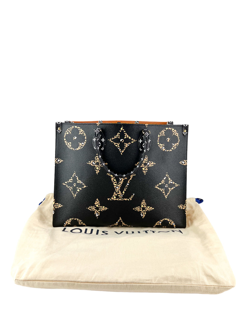 Louis Vuitton Monogram ONTHEGO Jungle Tote GM