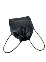Chanel Small Black Calfskin Gabrielle Backpack