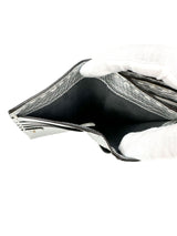 Fendi Silver Leather Peekaboo Wallet
