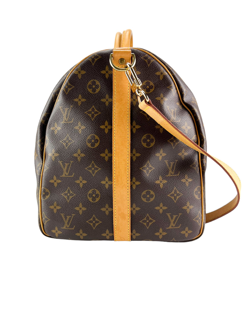 Louis Vuitton Vintage Monogram Bandouliere Keepall 55