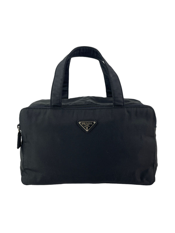 Prada Black Nylon Vanity Bag