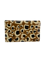 Gucci Tobacco Leopard Print Betty Chain Wallet