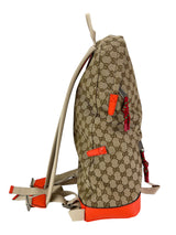 Gucci x North Face Orange GG Canvas Backpack