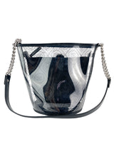 Chanel Black & Clear Coco PVC Bucket Bag