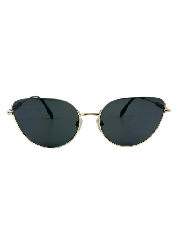 Burberry Light Gold Cat Eye Sunglasses