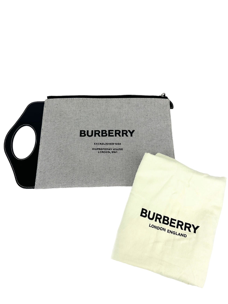 Burberry Black Clutch Bag