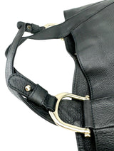 Gucci Black Leather Tote Bag