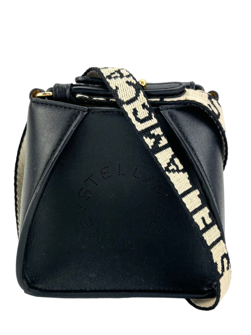 Stella mccartney perforated logo 2024 alter nappa crossbody bag