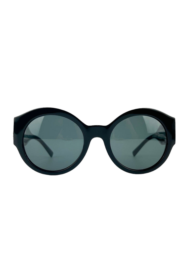 Versace Black Oversized Medusa Sunglasses (FULL SET)