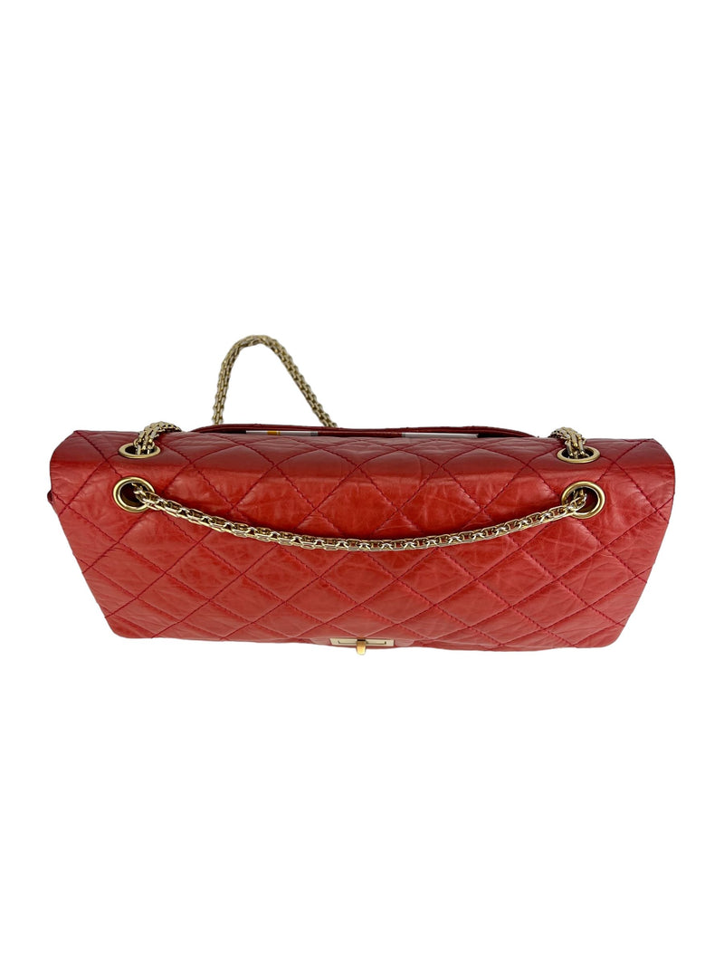 Chanel Red Reissue 227 2.55 Double Flap Bag