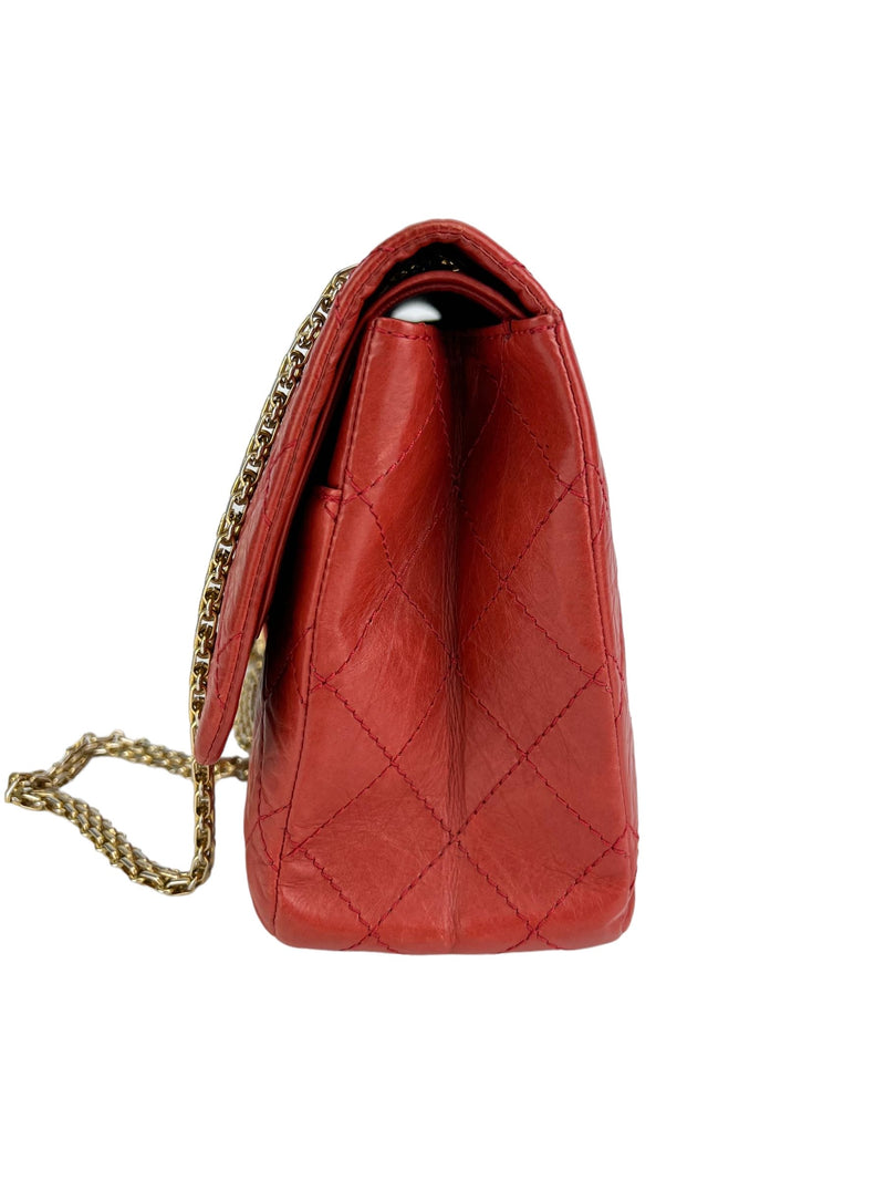 Chanel Red Reissue 227 2.55 Double Flap Bag