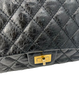 Chanel Medium Black 2.55 Reissue Accordion Flap