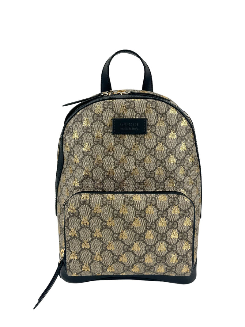 Gucci small 2024 black backpack