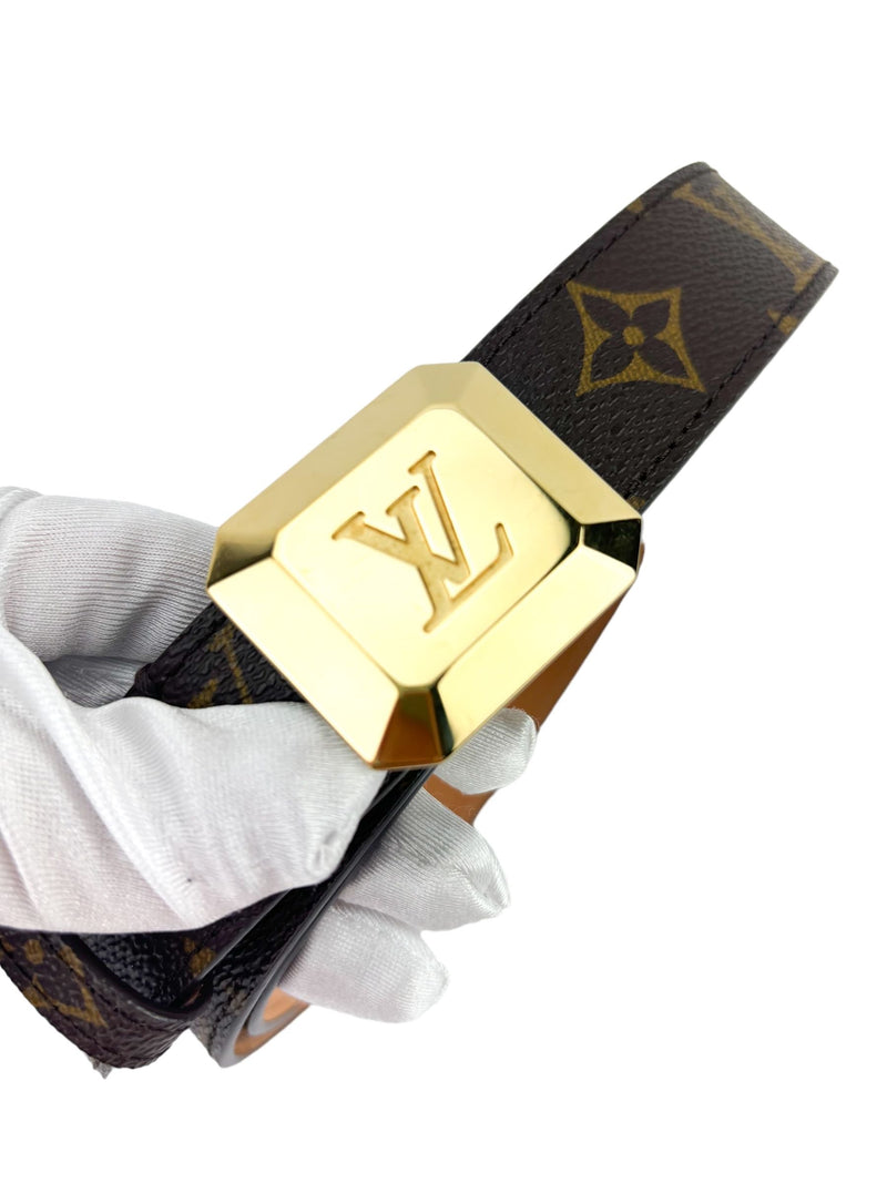 Louis Vuitton Monogram Cabochon Belt
